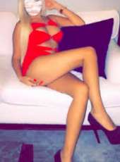 Etkileyici sarışın hanım Güneş